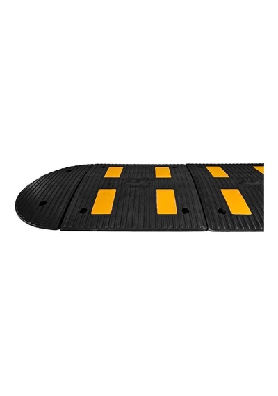 Reflektifli Kauçuk Hız Kesici 4 Bantlı - 8,5 Metre Set-4093