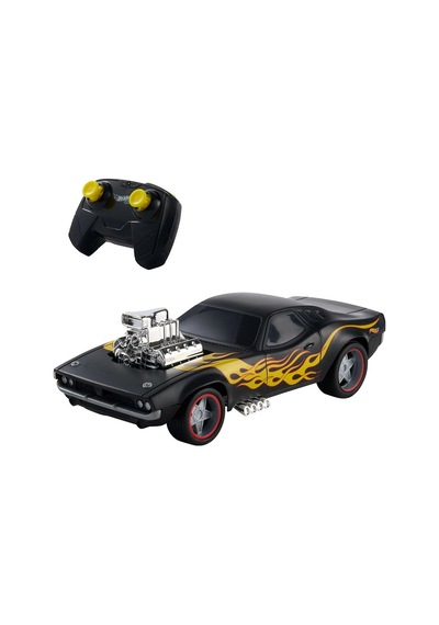 Jnb89 Hot Wheels Uzaktan Kumandalı 1:16 Siyah Rodger Dodger Çok Renkli