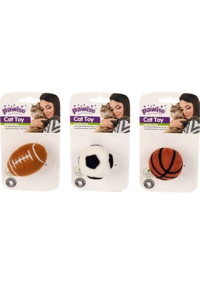 Cosmotex 679-28349 Pawise Meow Meow Life Zilli Peluş Top Oyuncak
