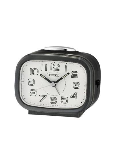 Seiko Qhk060k Sessiz Saniyeli Aydınlatmalı Bell Sesli Alarm 5 Dk Ertelemeli Masa Saati Çok Renkli