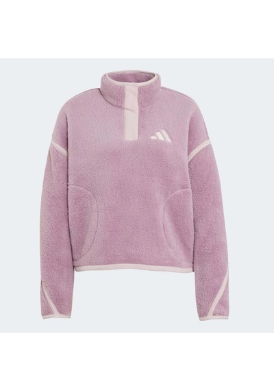 Adidas Ks2335 W Mt Ess Hp Kadın Eşofman Üstü-polar Pembe