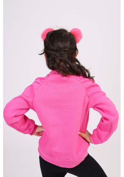 Toontoy Kids Toontoy Kız Çocuk Sweatshirt Fuşya