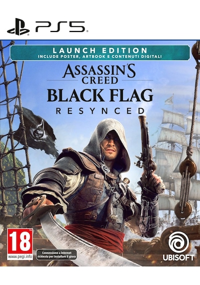 Assassin S Creed Iv Black Flag Resynced Launch Edition Ps5 Oyun