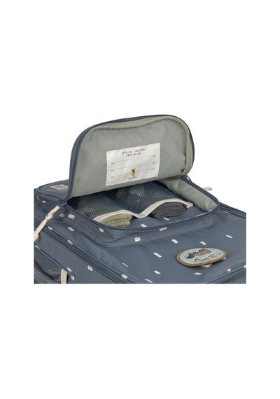 Lassig Happy Prints Çekçekli Çanta Midnight Blue Mavi