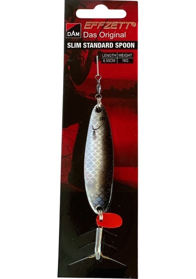 Dam Effzett Standard Spoon Slim 6.5cm 16gr Kaşık Holographic Black