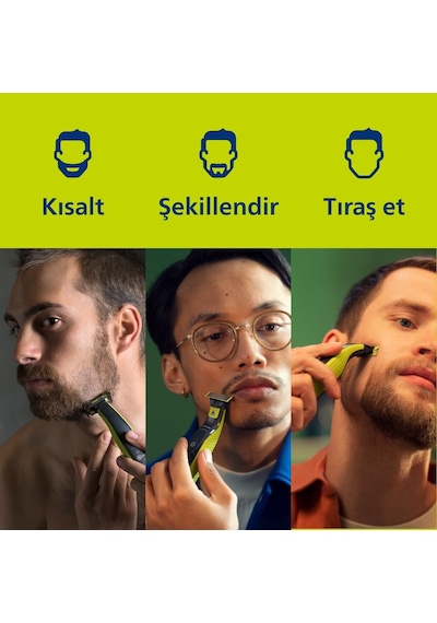 Qp2724/10 Oneblade Yüz Şekillendirici