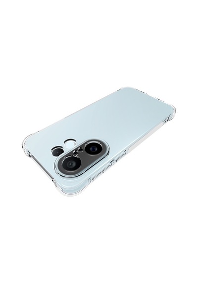 Vivo X200 Fe Kılıf Darbe Önleyici Anti Shock Özellikli Kamera Korumalı 2mm Silikon Pazarplus Şeffaf