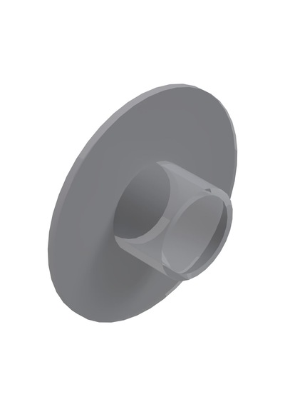 Cateksss 59x19,5x1,5 Mm Burçlu Pul Pvc Şeffaf - 38 Li Paket
