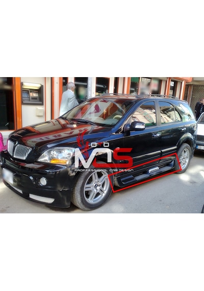 Kia Sorento Basamak Fiberglass Boyasız