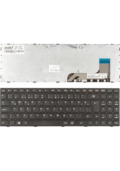 Lenovo Uyumlu Nano-Turkish, B50-10, 80Qr Notebook Klavye (Siyah Tr)