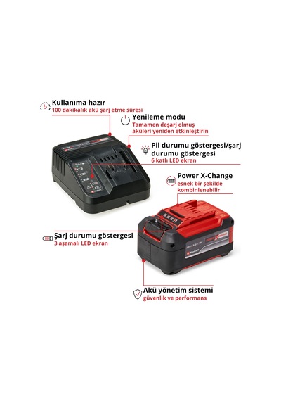 Einhell  Starter Kit 5,2 Ah Pxc 4512147