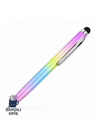 Saygılıofis Bp-1423d Dokunmatik Otomatik Metal Tükenmez Kalem 1 Adet Lacivert