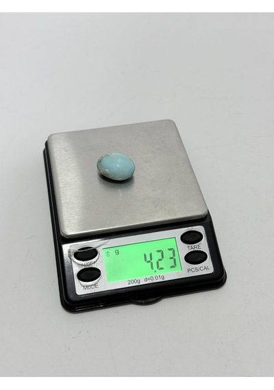 Doğal İran Nişabur Firuze Turkuaz Taşı 21,10 Karat - 4,20 Gram T215