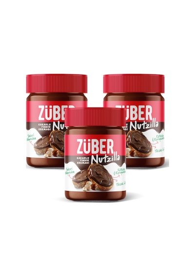Züber Kakaolu Fındık Kreması 3 x 315 G