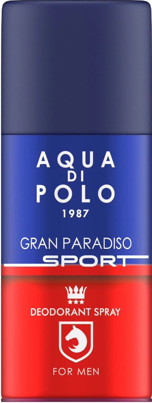 Gran Paradiso Sport Parfümlü Erkek Deodorant 150 Ml Fresh, Deniz Notaları Alüminyum İçermez Fresh