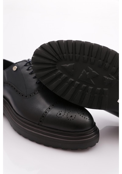 Dgn 10053 Erkek Oxford Ayakkabi 10053-2530-R6000 Lacivert