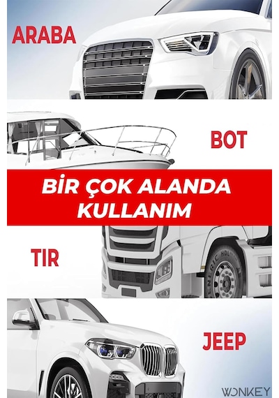 Wonkey - Eldiven Modeli Oto Yıkama Süngeri, Araç Köpürtme Süngeri, Araba Yıkama Eldiveni