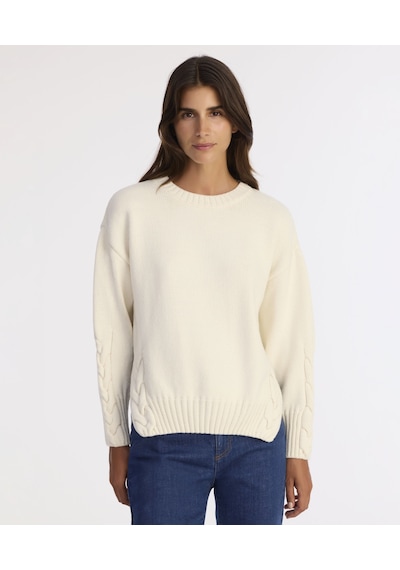 Yargıcı Regular Bisiklet Yaka Uzun Kol Kazak 25kktr2058x 037 Ekru