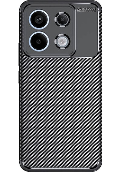 Xiaomi Redmi Note 13 Pro Kılıf Negro Karbon Tasarım Silikon Kılıf