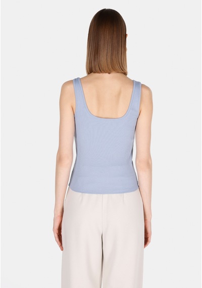 Colin's Colins Slim Fit Kadın Mavi Atlet Cl1073552 Q1.v1 Ble