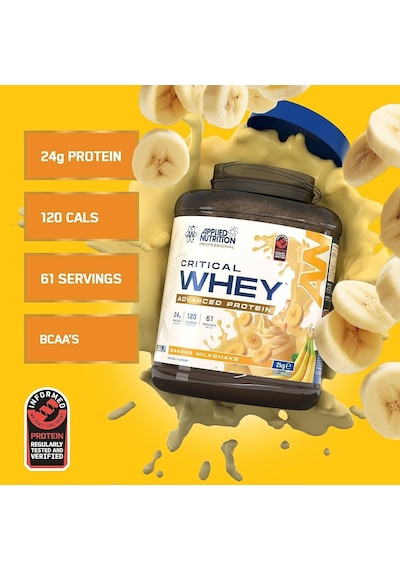 Applied Nutrition Critical Whey Protein 2 Kg Banana Milkshake