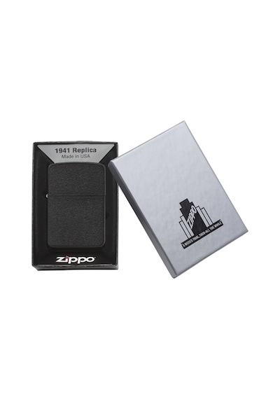Zippo 1941 Black Crackle Çakmak - 28582-000004
