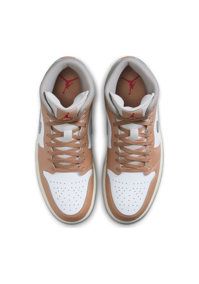 Nike Air Jordan 1 Mid 'hemp' Erkek Basketbol Ayakkabısı Bq8426-200 Pasha Giyim Çok Renkli
