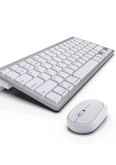 Mini Apple Uyumlu iOS Android Windows 2.4g+bt5.2+bt3.0 Bluetooth Klavye