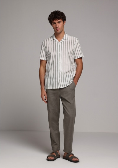 Colin's Colins Regular Fit Orta Bel Düz Paça Erkek Yeşil Pantolon Cl1078470 Q1.v2 Sag Çok Renkli