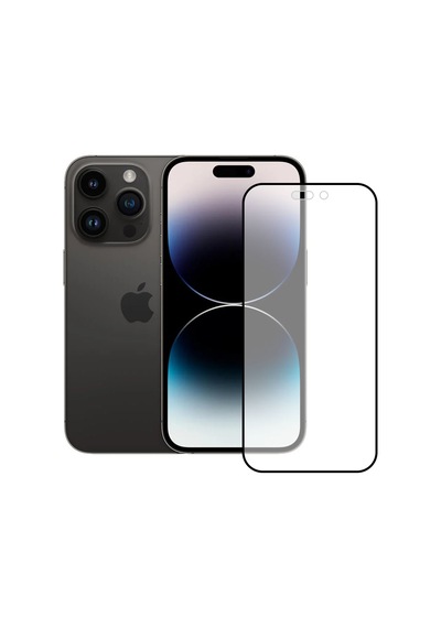 Bufalo Apple Uyumlu   iPhone 14 Pro Ekran Koruyucu Seramik Mat Nano 9D Tam Kapla