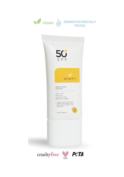 Wiwify SPF 50+ Leke Karşıtı Cilt Tonu Eşitleyici Güneş Kremi 50 ML