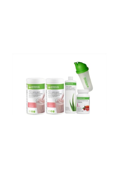 Başlangıç Seti-6 2 Ahududulu Shake 50g Ahududulu Çay Aleo Içecek Shaker