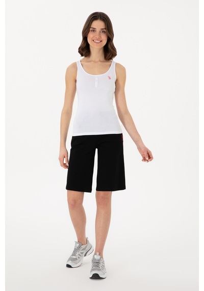U.s. Polo Assn. Kadın Siyah Şort Örme 50300866-vr046 Siyah