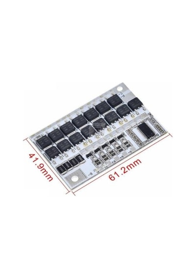 4s 100a Bms Koruma Kartı Lityum Batarya Balanslı Lifepo4 Protection Module