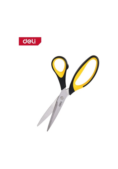 Delı Profesyonel Çok Fonksiyonlu Mutfak Makası Kesme Kırma Açma Özellikli 5x75mm Sarı