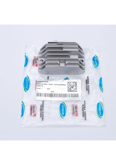 Antor/lombardini motor 450/510-640/820 10hp/12hp/13hp/17hp Marşlı Eski Model 6 Çıkışlı Voltaj Regülatörü (Konjektör)
