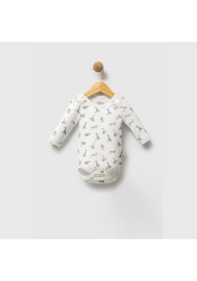 Tiffany Baby & Kids Tiffany Baby Uzun Kollu Bebek Body 32011 Ekru