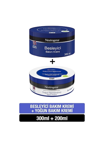 Neutrogena Norveç Besleyici Krem 300 ML+200 ML yoğun bakım