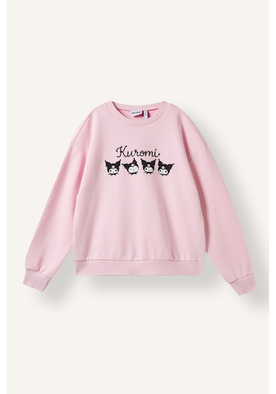 Defacto Kuromı Relax Fıt Bisiklet Yaka Kalın Sweatshirt Kumaşı Sweatshirt Kız Çocuk I5070a826aupn47 Pembe-pn47 Defacto Kuromı Relax Fıt Bisiklet Yaka Kalın Sweatshirt Kumaşı Sweatshirt Kız Çocuk I5070a826aupn47 Pembe-pn47