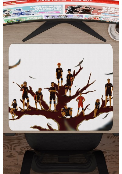 Haikyuu Anime V5 - 48x40 Xl Gaming Kauçuk Kaymaz Taban Mouse Pad Fare Altlığı