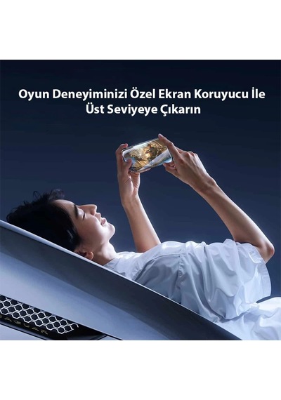 Baseus Crystalline Apple, Uyumlu iPhone 15 İçin Parlama Önleyici Tempered Cam Ekran Koruyucu- 5775