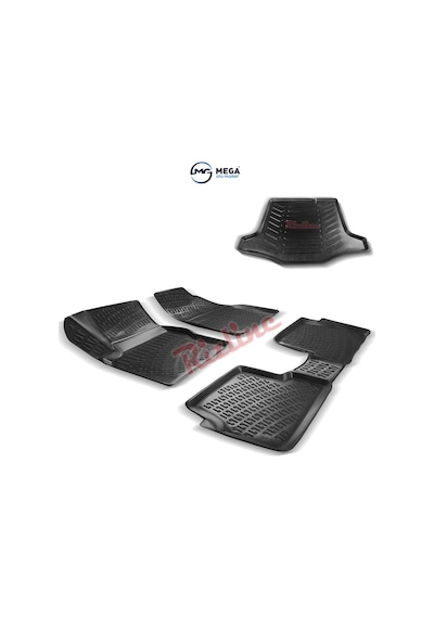 Ford Focus 2 Paspas Bagaj Havuzu 3D Rizline Set Sedan 2005-2011