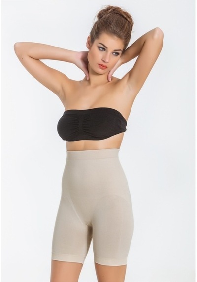 Miss Fit 1212 Dikişsiz Paçalı Çift Kat Korse