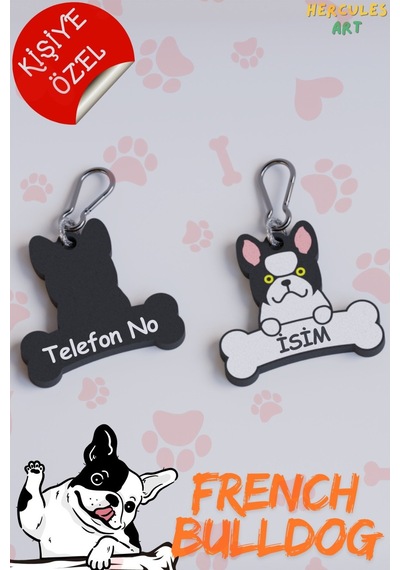 Majo İsimlik French Bulldog 33mx35mm