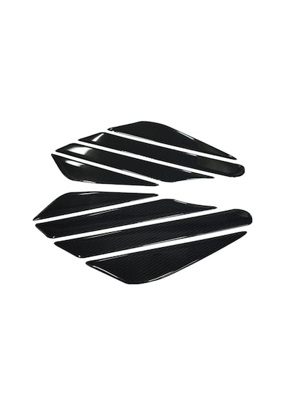 3d Karbon Yan Pad Sticker, Depo Koruma Ve Estetik Amaçlı Kullanım Abanoz
