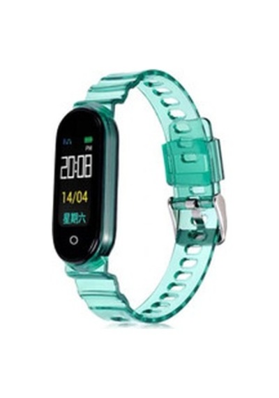 Xiaomi Mi Band 5 Krd-27 Silikon Kordon - Yeşil