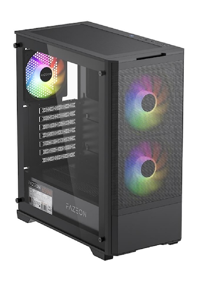 Fazeon F16 650w 80plus Bronze Mesh 2x140mm&1x120mm Argb Fanlı Atx Siyah Bilgisayar Kasası