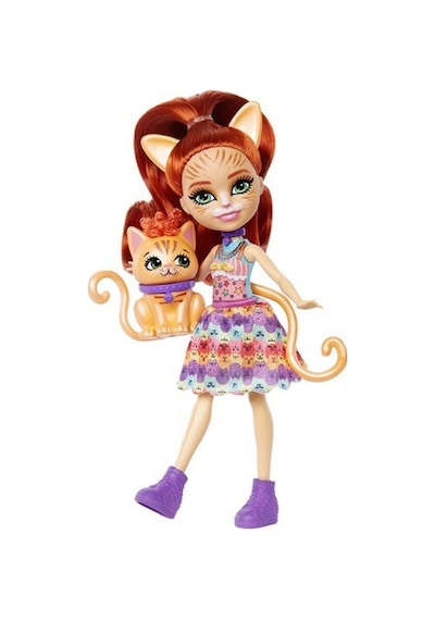 Enchantimals Popüler Bebekler Tarla Tabby&cuddler Fnh22 Hhb91 Lisanslı Ürün