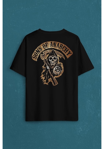 Anarşi Eylem I How To Draw The Sons Of Anarchy Sırt Ön Baskılı Oversize Tişört Unisex T-shirt 001 Anarşi Eylem I How To Draw The Sons Of Anarchy Sırt Ön Baskılı Oversize Tişört Unisex T-shirt 001