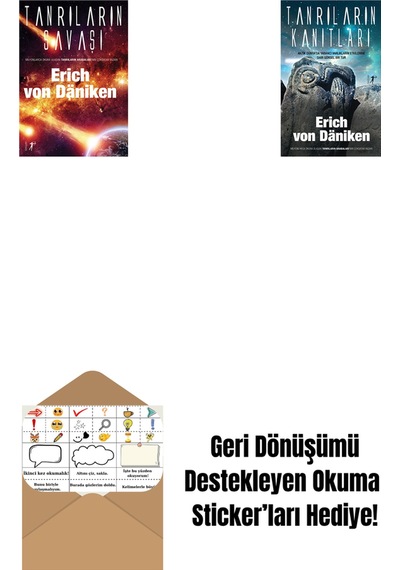 Tanrıların Savaşı + Tanrıların Kanıtları + Okuma Sticker'ları